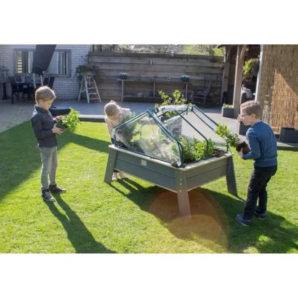 Exit Toys Table Jardiniere En Bois Xl- Jeux Et Outils De Jardinage