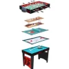 Rusher Baby-Foot|Table Multi Jeux 12 En 1 - Baby Foot Billard Et Jeux De Société