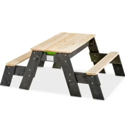 Exit Toys Table Sable Et Eau Aksent Avec Bancs- Bacs À Sable