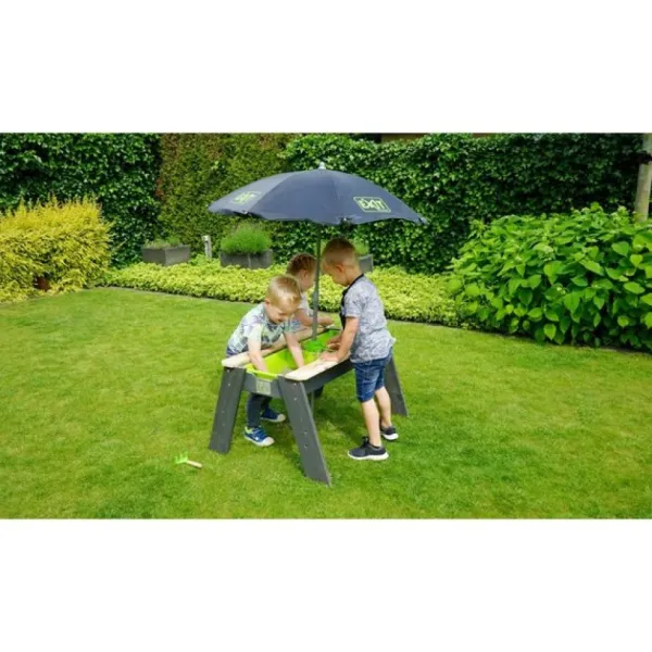Exit Toys Table Sable Et Eau Avec Parasol Aksent- Bacs À Sable