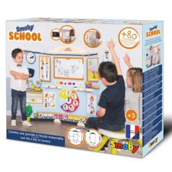 Smoby Tableau De Jeu Educatif - L'Ecole- Tableaux, Ardoises