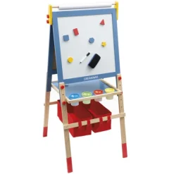 Creamania Tableau En Bois Double-Face Et 41 Magnets- Tableaux, Ardoises