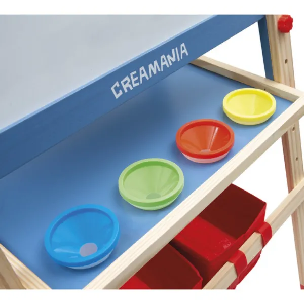 Creamania Tableau En Bois Double-Face Et 41 Magnets- Tableaux, Ardoises