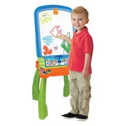 VTech Tableau Magi Chevalet Interactif 3 En 1- Tableaux, Ardoises