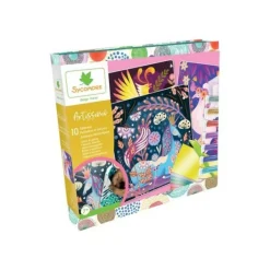 D'Arpeje Tableaux Paillettes Et Dorures Animaux Fantastiques Artissimo- Tableaux, Ardoises