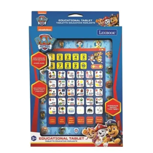 Lexibook Ordinateurs Et Jeux Interactifs|Tablette Educative Bilingue Pat'Patrouille
