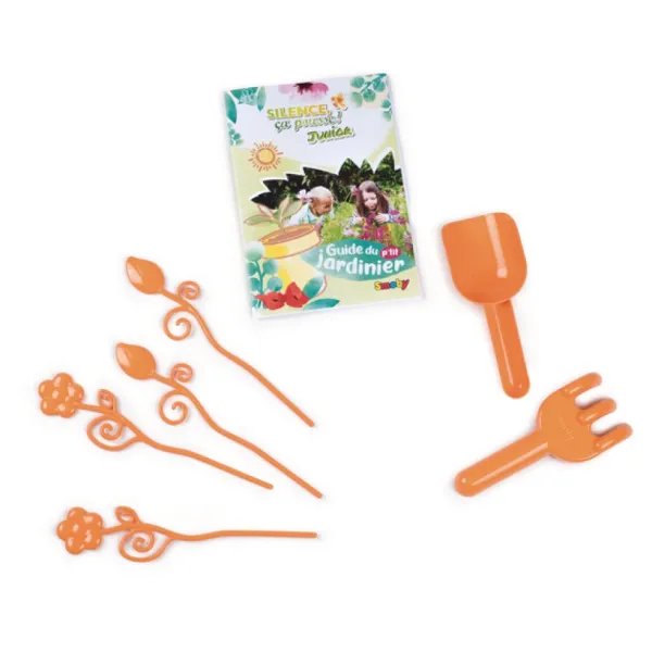 Smoby Tablier De Jardin Silence Ca Pousse Junior- Jeux Et Outils De Jardinage