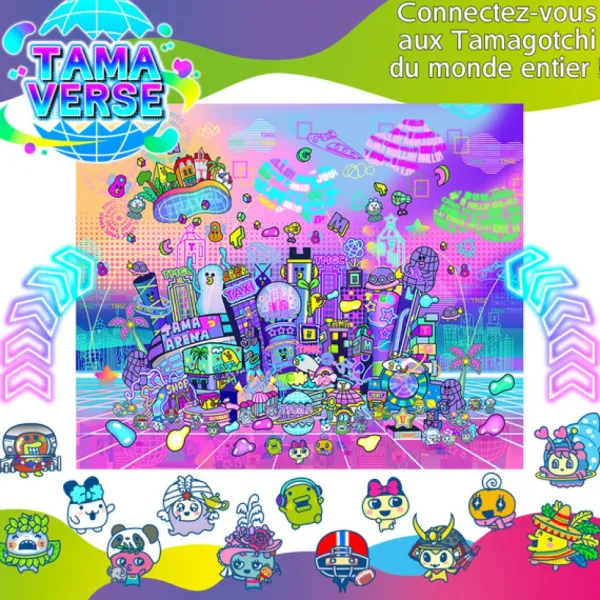 Bandai Tamagotchi Uni Rose- Montres Et Objets Connectés