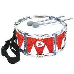 Music Star Tambour Avec 2 Baguettes- Instruments De Musique
