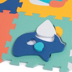 Ludi Tapis Dalles Animaux- Tapis D'éveil