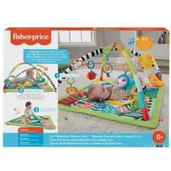Fisher Price Tapis De La Jungle 2.0- Tapis D'éveil