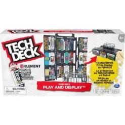Spin Master Tech Deck - Coffret Transformable Play & Display - Mini Skate- Jeux De Récréation