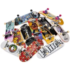 Spin Master Teck Deck - Pack De 1 Mini Finger Skate A Personnaliser- Jeux De Récréation