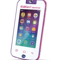 VTech Telephone Kidicom Advance Blanc Et Rose- Tablettes Et Téléphones
