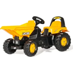 Rolly Toys Tracteur A Pedales Rollykid Dumper Jcb- Tracteurs À Pédales