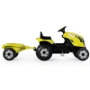 Smoby Tracteur Farmer Xl Claas + Remorque- Tracteurs À Pédales