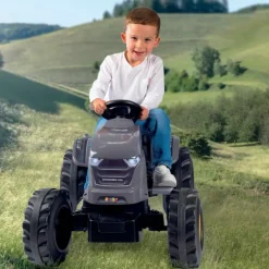 Smoby Tracteur-Stronger-Xxl-Avec-Remorque- Tracteurs À Pédales