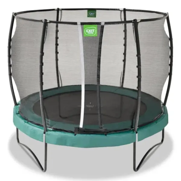 Exit Toys Trampolines|Trampoline Tiggy Junior Avec Support 140 Cm Gris/Noir