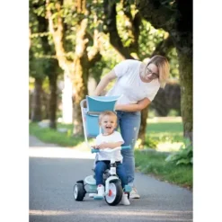 Smoby Tricycles|Tricycle Evolutif Baby Balade Plus Rose