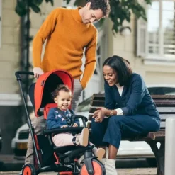 Globber Tricycles|Tricycle Exploreur 4 En 1 Taupe