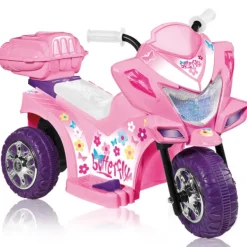 SUN and SPORT Trimoto Rose 6V Licorne- Motos Électriques