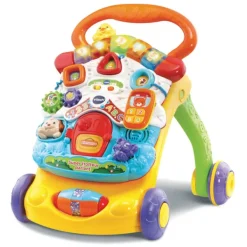 VTech Trotteur Parlant 2 En 1 Orange- Porteurs & Jouets À Bascules