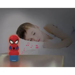 Lexibook Veilleuse Enceinte Musicale - Spider-Man- Veilleuses