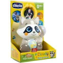 Chicco Veilleuse Portable Raton Laveur Cloudy- Veilleuses