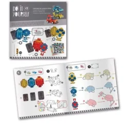 Djeco Voiture De Course A Creer Grand Prix- Découpage, Collage, Pliage