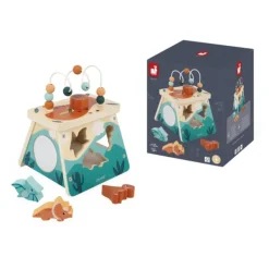 Janod Volcan Multi-Activités Dinosaures- Activités D'éveil